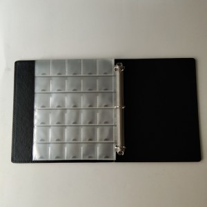 Портфолио за албуми за съхранение на монети за мемориални монети D-Ring