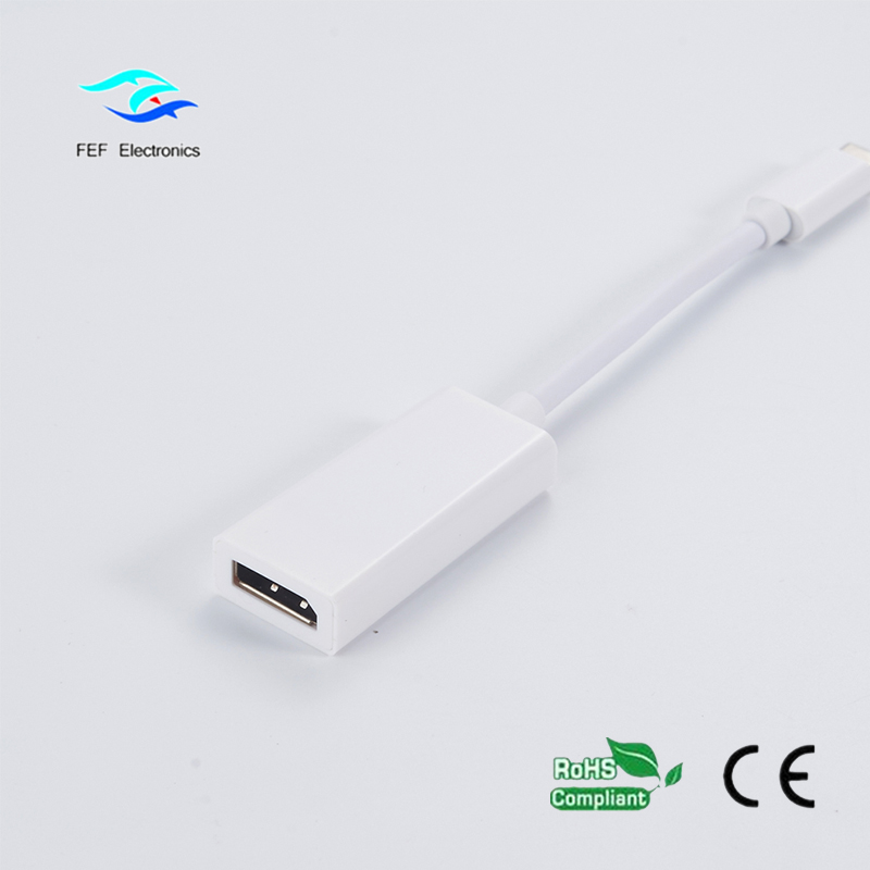 USB type-c за показване на женска ABS обвивка