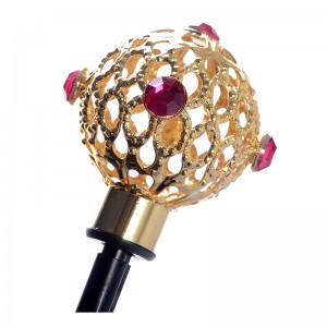 Модна слънцезащитна топка дръжка специален чадър на открито 3 сгъваем чадър