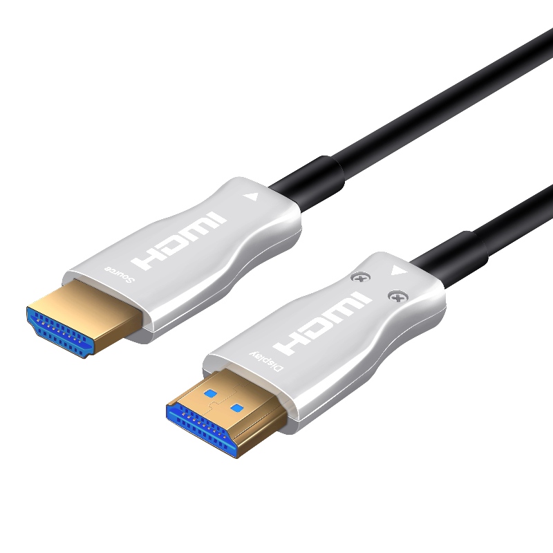 Оптичен HDMI кабел, HDMI 2.0 AM до AM, 4K @ 60HZ, 18Gps, RGB4: 4: 4 3D ARC