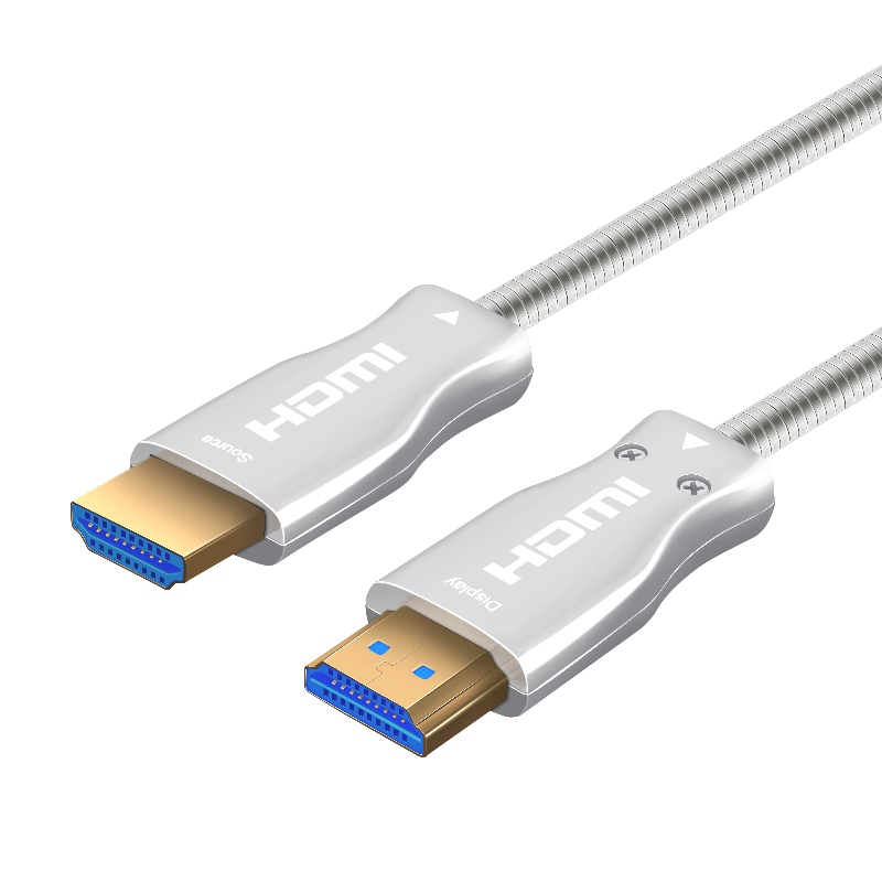 15m 49ft HDMI 2.0 18Gbps 4K 60Hz HDMI до HDMI кабел със позлатен оптичен кабел