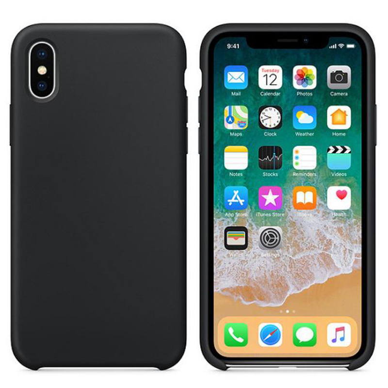 За iphone X 10 8plus 7plus случай силиконов тпу мобилен мобилен телефон заден капак