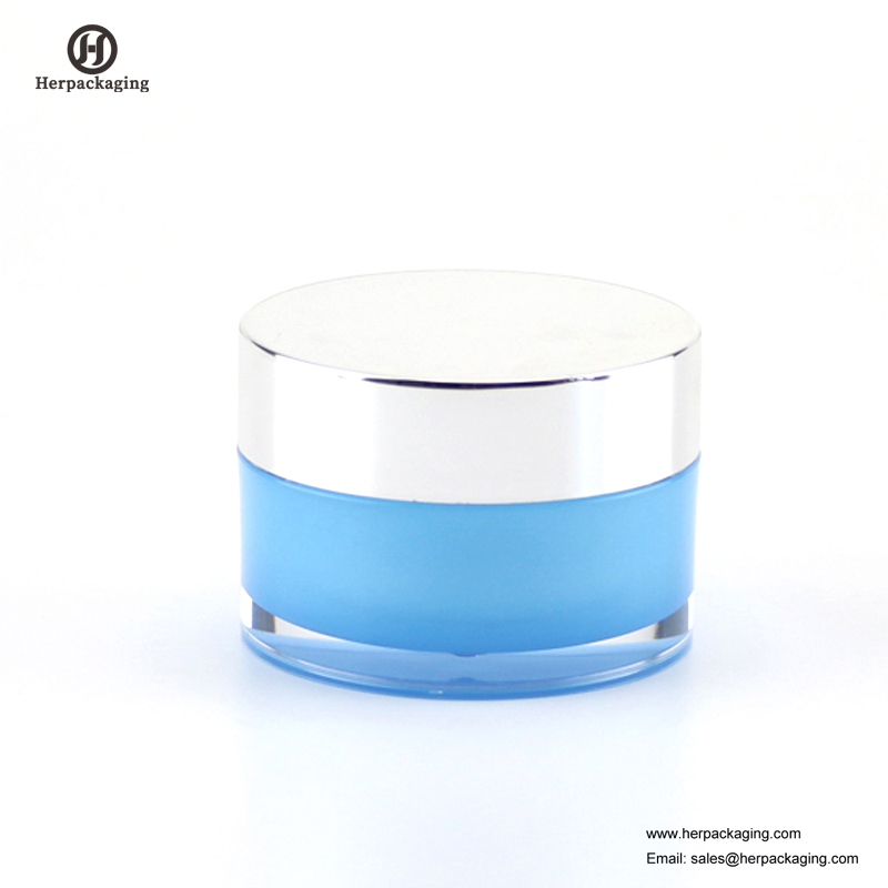 HXL212A Кръг празен козметичен буркан с двойна стена контейнер за грижа за кожата