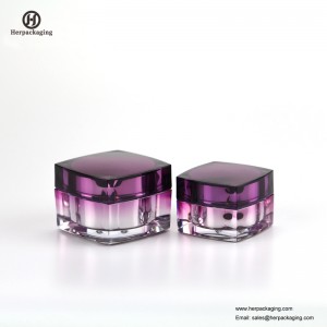 HXL215 Кръг празен козметичен буркан с двоен стенен контейнер за грижа за кожата