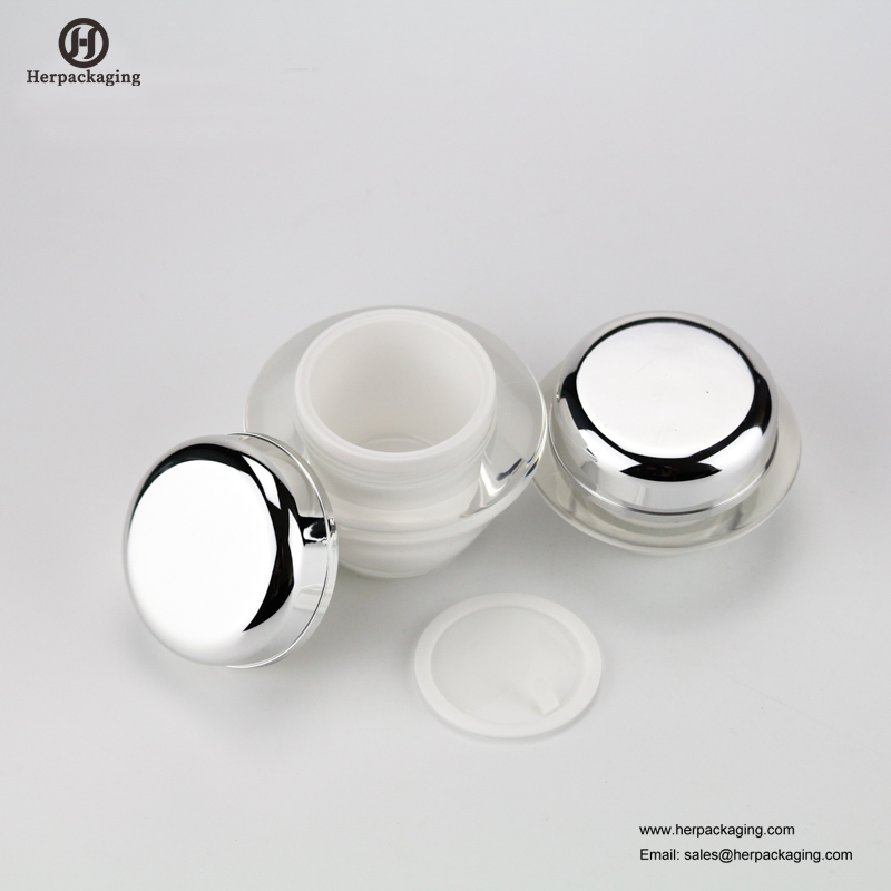 HXL223 луксозен кръг празен акрилен козметичен буркан