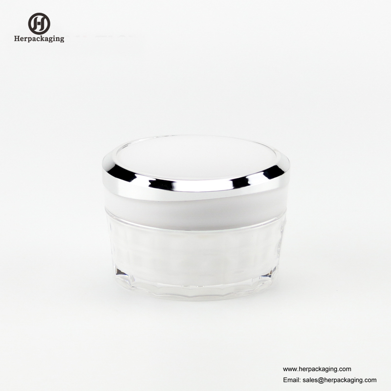 HXL227A луксозен кръг празен акрилен козметичен буркан