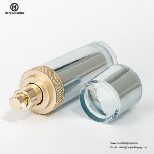 HXL327 Празен акрилен безвъздушен крем и лосион бутилка за козметични опаковки за грижа за кожата