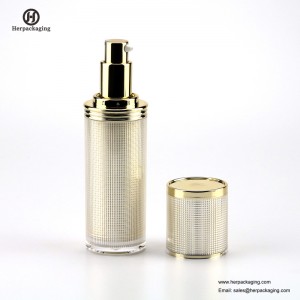 HXL329 Празен акрилен безвъздушен крем и лосион бутилка за козметични опаковки за грижа за кожата