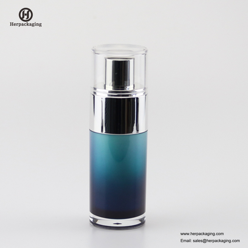 HXL432 Празен акрилен безвъздушен крем и лосион бутилка козметичен опаковъчен контейнер за грижа за кожата