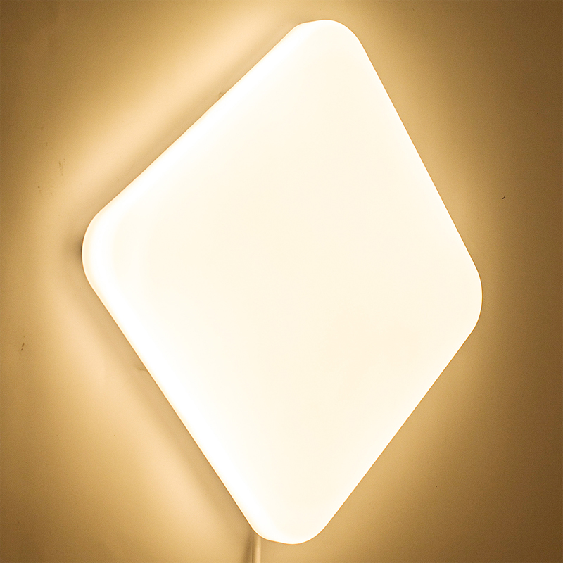 led сензор за движение таван монтиране led светлини квадратен таван осветително тяло3 години гаранция led таван светлина хладно