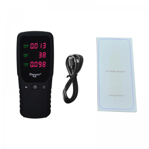 PM2.5 HCHO TVOC Монитор за въздушен детектор