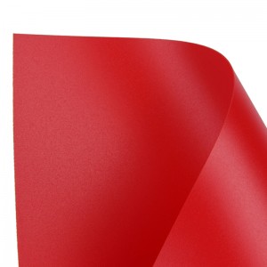 Плътен оцветен матово-пясъчен пластмасов PP листов пластмасов материал