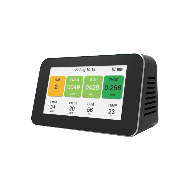 Тестер за качество на въздуха портативен лазерен детектор PM2.5 Smart Monitor за автомобил за домашен офис