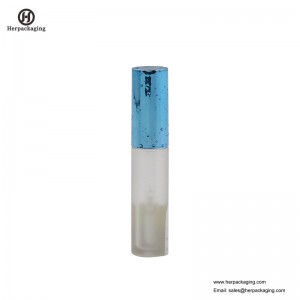 HCL303 Clear Plastic Empty тръби за гланциране на устни за цветни козметични продукти, с флокиран апликатор за гланц за устни