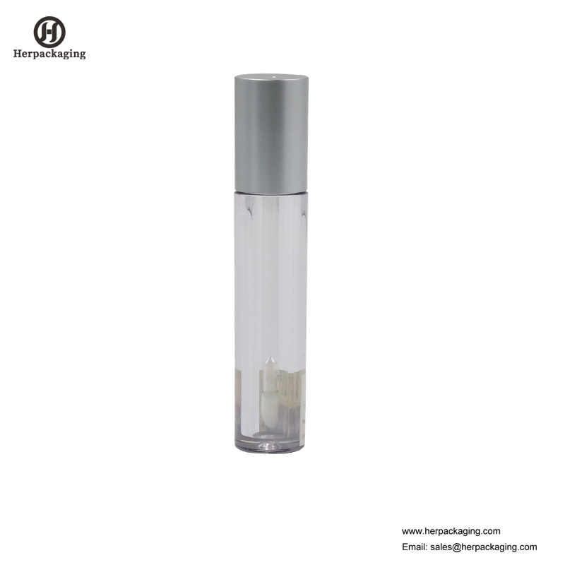 HCL309 Clear Plastic Empty тръби за гланциране на устни за цветни козметични продукти, с флокиран апликатор за гланц за устни