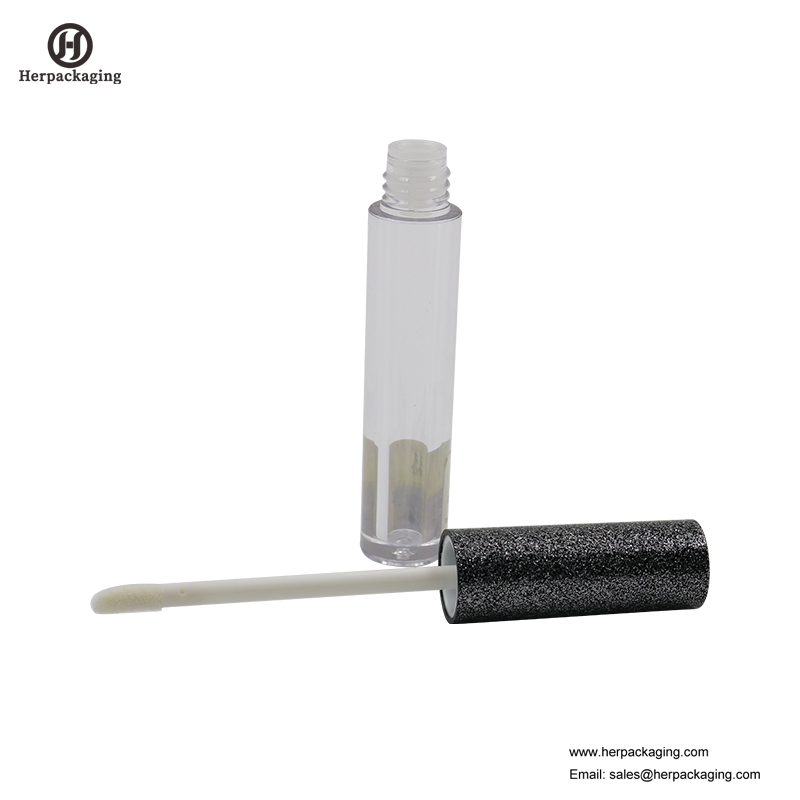 HCL311 Clear Plastic Empty тръби за гланциране на устни за цветни козметични продукти, с флокиран апликатор за гланц за устни