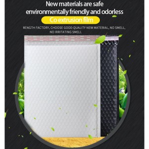 пощенски мехурчета с балон подплатени чанти пощенски Бял KraftBubble Mailer по поръчка отпечатан мехур