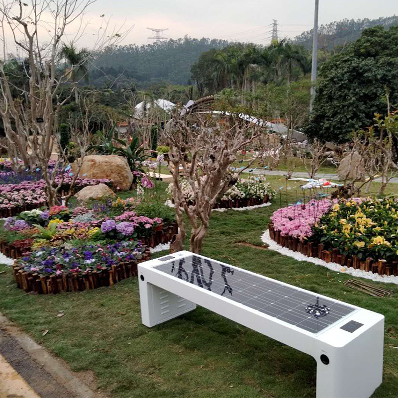Зелен продукт на Solar Park Bench Smart City Green Product