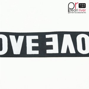 Черно / бяло / червено висококачествена лента