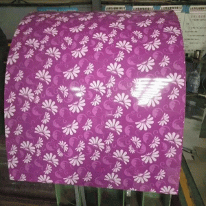 Боядисана стоманена плоча