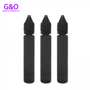 1oz 2oz 4oz 30ml черна закръглена горила еднорог e течна пластмасова бутилка капкомер 1oz черен домашен любимец пълничка горила еднорог п...