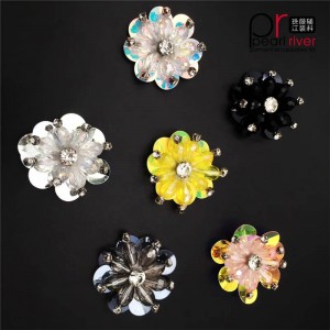 Beauty bling-bling пайети цвете с перлата