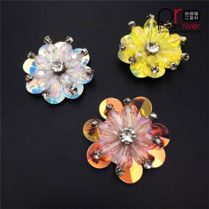 Beauty bling-bling пайети цвете с перлата