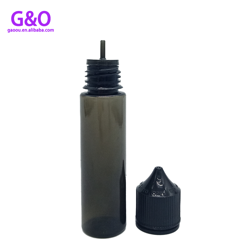 бутилка сок от сок от вапе 30 ml 60ml черна v3 e течна закръглена горила пластмасови бутилки за капкомер пълнички еднорог бутилки