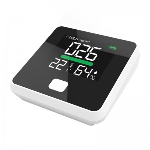 2019 горещи продажби PM2.5 Оборудване за детектиране Детектор за качество на въздуха Температура на качеството на въздуха Монитор Вл...