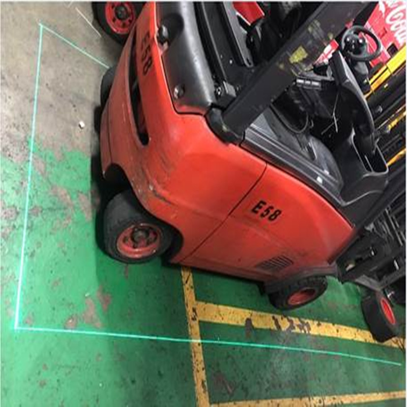 9-80Vdc лазер с висока яркост лампа Forlift червена зона