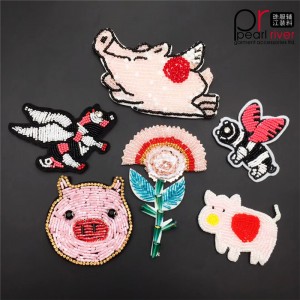 Екологично чисти мъниста Animal Dragonfly pegasus, бродирани Patch персонализирани