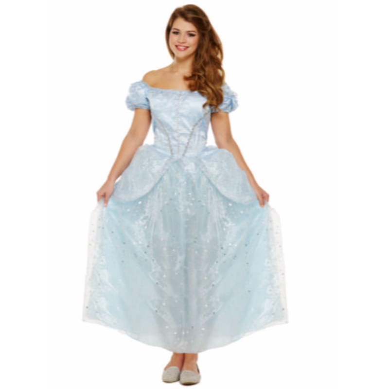 Нова рокля за принцеса за възрастни Приказна рокля Сладък сладък костюм за Хелоуин Дами жени Женска книга Седмица