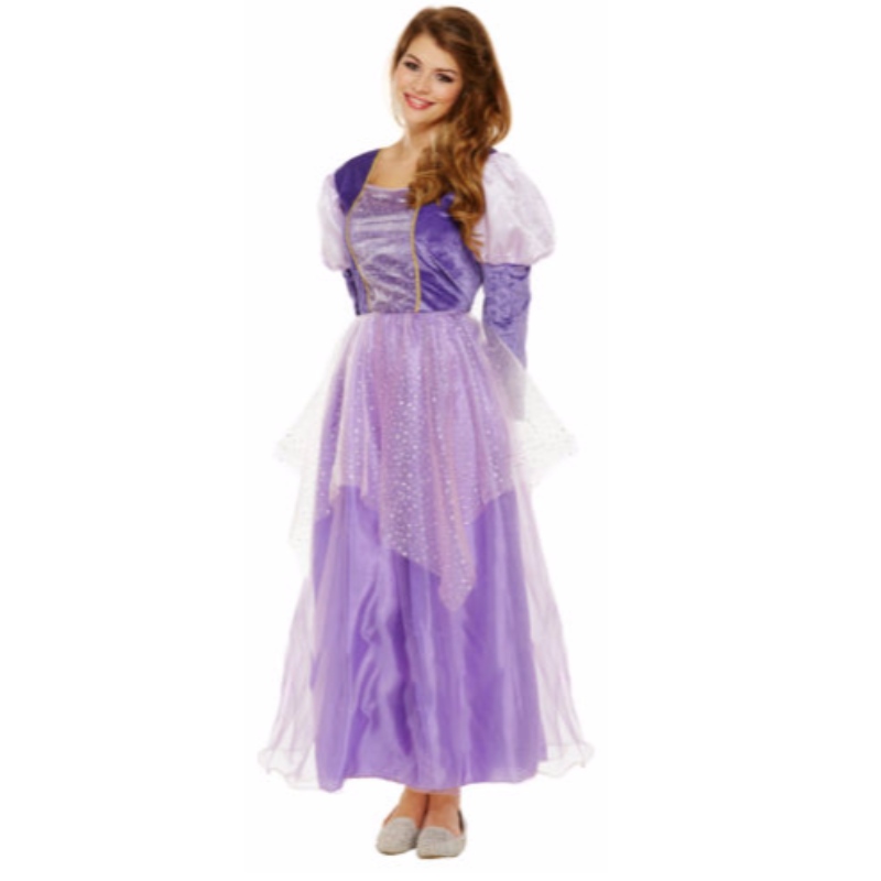 Нова рокля за принцеса за възрастни Приказна рокля Сладък сладък костюм за Хелоуин Дами жени Женска книга Седмица