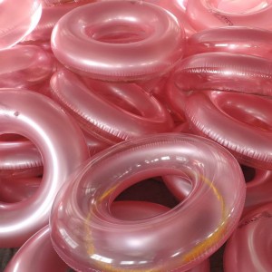 Гигантски надуваем златен блясък Прозрачен плувен балон плувен плувен басейн