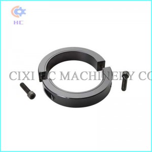 Две части затягаща яка на вала