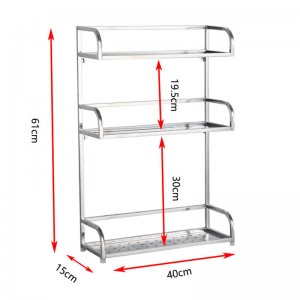 Поставка за подправки от неръждаема стомана, поставка за нож, багажник за съхранение