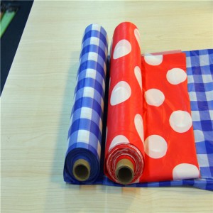 Печатна покривка от ПВЦ за еднократна употреба с нетъкани ролки