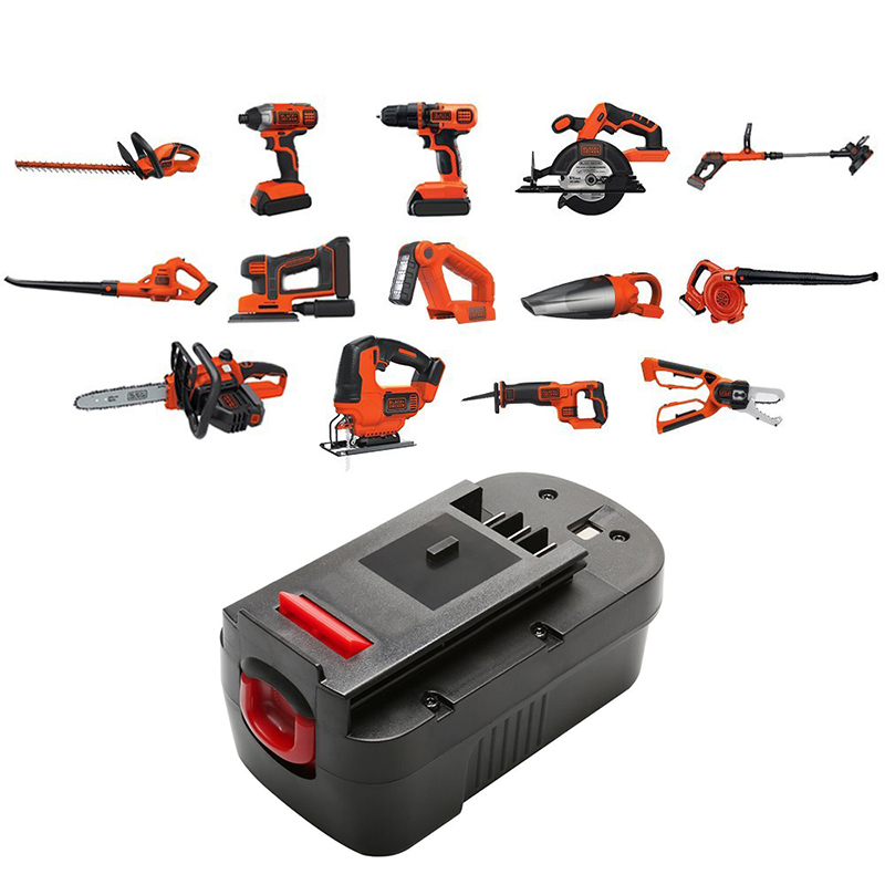 Ni-Cd 18V 1500mAh батерия за Black u0026 Decker A18, A18E, A1718, A18NH, HPB18, HPB18-OPE Power Tool