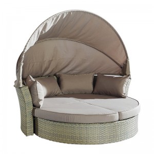 Кръгъл слънчев ангел за преносим плажен сгъваем външен шезлонг