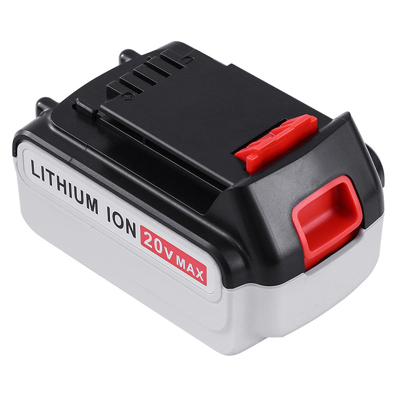 Li-ion 20V 5000mAh сменяеми батерии Акумулаторни инструменти за Black u0026 Decker LB20, LBX20, LBX4020, LB2X4020