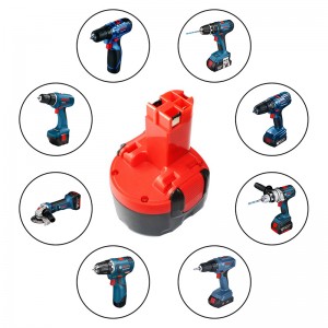 Ni-Cd 7.2V 2000mAh сменяеми електрически инструменти батерия за Bosch 2 607 335 587, 2 607 335 766