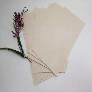 Висококачествен 0.5мм кайсиев цвят твърд полиетиленов полиетиленов лист за мебели