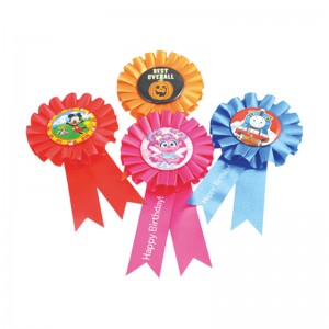 Лентата Значка Ден на майката Ден на рожден ден Използвайте значка с щифт за безопасност