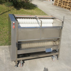 Нов тип QX-818 машина за почистване на плодове / машина за плодов пилинг / машина за пилинг за почистване на плодови четки