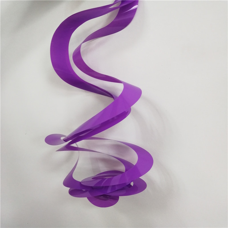 PVC карта Twirly вихри модно парти партия украса рожден ден рожден ден