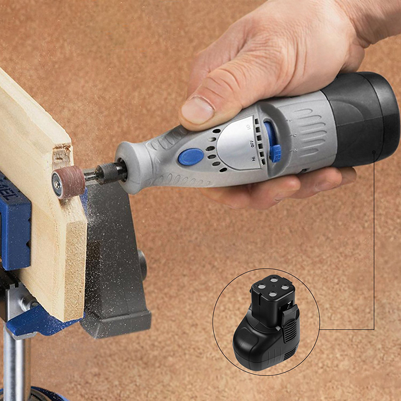 Смяна на пробивни батерии 7.2V 2000mAh Ni-Mh батерия за Dremel 757-01, 7700-01, 7700-02