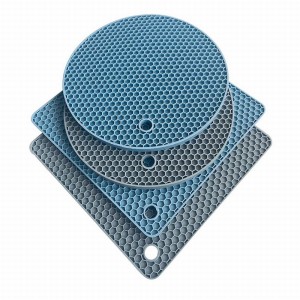 модни потупи Издръжливи силиконови напитки за подложки от каучукови постелки за напитки