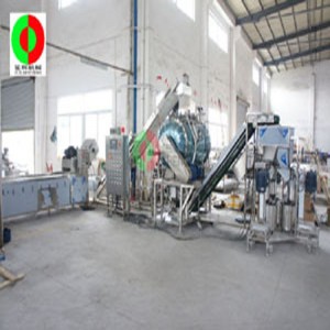 Производствена линия за рязане и почистване на пипер