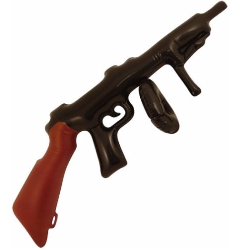 Аксесоари за парти на едро надуваем Blow Up Tommy Gun 80cm Great Fun аксесоар за парти или фантазия