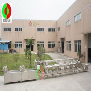 Многофункционална перална машина за зеленчуци / производствена линия за перални зеленчуци / трислойна сортировка чиста зеленчук...